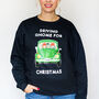 'Driving Gnome For Christmas' Jumper, thumbnail 1 of 8
