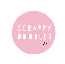 Scrappy Doodles UK pink logo