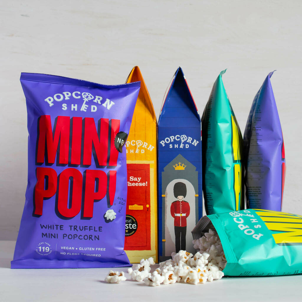 The British Popcorn Pack By Popcorn Shed