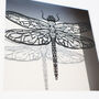 Dragonfly Papercut Artwork, thumbnail 4 of 7