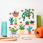 Captivating Cacti Cross Stitch Kit, thumbnail 1 of 9