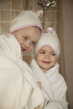 Personalised Cuddletwist Bamboo Childrens Hair Towel, 9 of 12