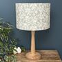 Oxford Green Botanical Leaves Drum Lampshades, thumbnail 1 of 9