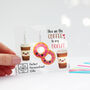 You Are The Coffee To My Donut Valentine's Earrings, thumbnail 2 of 12