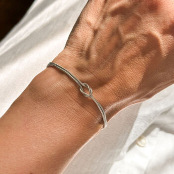 Mother And Daughter Knot Bracelet Set Of Two, 3 of 12