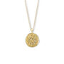 Libra Zodiac Coin Pendant Necklace, thumbnail 2 of 5