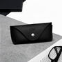 Handmade Personalised Leather Hard Glasses Case, thumbnail 1 of 4