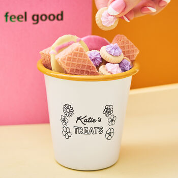 Flower Power Personalised Treat Pot, 2 of 2