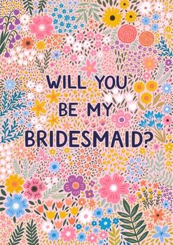 Will You Be My Bridesmaid Card, Bridesmaid Proposal, 3 of 3