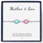 Personalised Create Your Own Family Oval Birthstones Bracelet, thumbnail 10 of 12