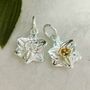 Daffodil Solid Silver And Gold Charm, thumbnail 7 of 11