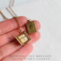 Personalised Book Locket, thumbnail 7 of 12
