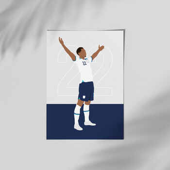 Jude Bellingham England World Cup Print, 2 of 4