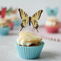 Butterfly Cupcake Toppers, Set Of Six, thumbnail 2 of 7