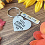 This Auntie Belongs To Heart Shaped Keyring. Swarovski Birthstones, thumbnail 8 of 8