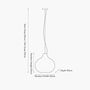 Natural Rattan Pendant Ceiling Light, thumbnail 8 of 8