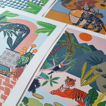 'Wild Days' Jungle Print, 9 of 10