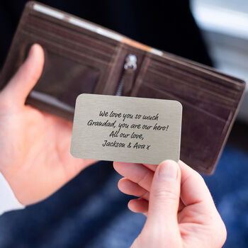 I'm Not Retired I'm A Professional Grandad Wallet Card, 5 of 11