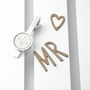 Personalised Silver Plated Lucky Sixpence Tie Clip, thumbnail 4 of 6