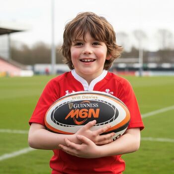 Personalised Gilbert 2026 Six Nations Rugby Ball, 2 of 9