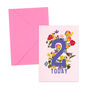Two Today Floral Card, thumbnail 1 of 2