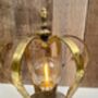Gold Crown Battery Table Lamp Bedside Or Desk Light, thumbnail 8 of 10