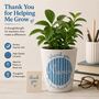 Personalised Thank You Teacher Plant Pot, thumbnail 2 of 3