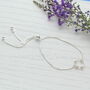 30th Birthday Bead Slider Bracelet, thumbnail 1 of 4
