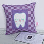 Checkerboard Tooth Fairy Cushion, thumbnail 8 of 12