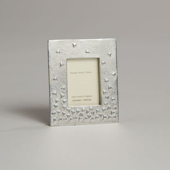 Floating Hearts Pewter Mini Picture Frame, 5 of 6