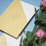 Mnmlst Colour Block Wedding And Event Invitation Cards, thumbnail 10 of 12