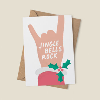 Funny 'Jingle Bells Rock' Christmas Card, 6 of 6