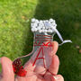 Create Your Own Fused Glass Stocking Hanging Decoration, thumbnail 1 of 6