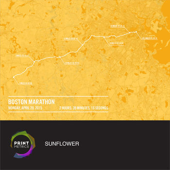 Personalised Boston Marathon Poster, 11 of 12