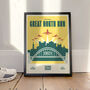 Personalised Great North Run Print, Unframed, thumbnail 1 of 4