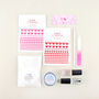 Love Hearts Nail Art Letterbox Gift Kit, thumbnail 4 of 6