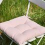 Botanical Blush Garden Seat Pads, thumbnail 4 of 5