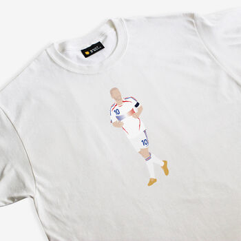 Zinedine Zidane France T Shirt, 4 of 4