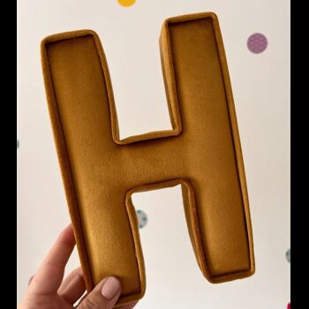 Velvet Fabric Letters, 4 of 7