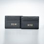 Personalised Faux Croc Leather Card Holder, thumbnail 4 of 6