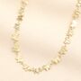 Stainless Steel Butterfly Chain Necklace In Gold Plating, thumbnail 1 of 4