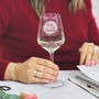 Personalised Best Friends Wine Glass, thumbnail 1 of 2