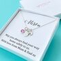 Personalised Safe Travels Heart Shaped Saint Christopher Necklace, thumbnail 1 of 4