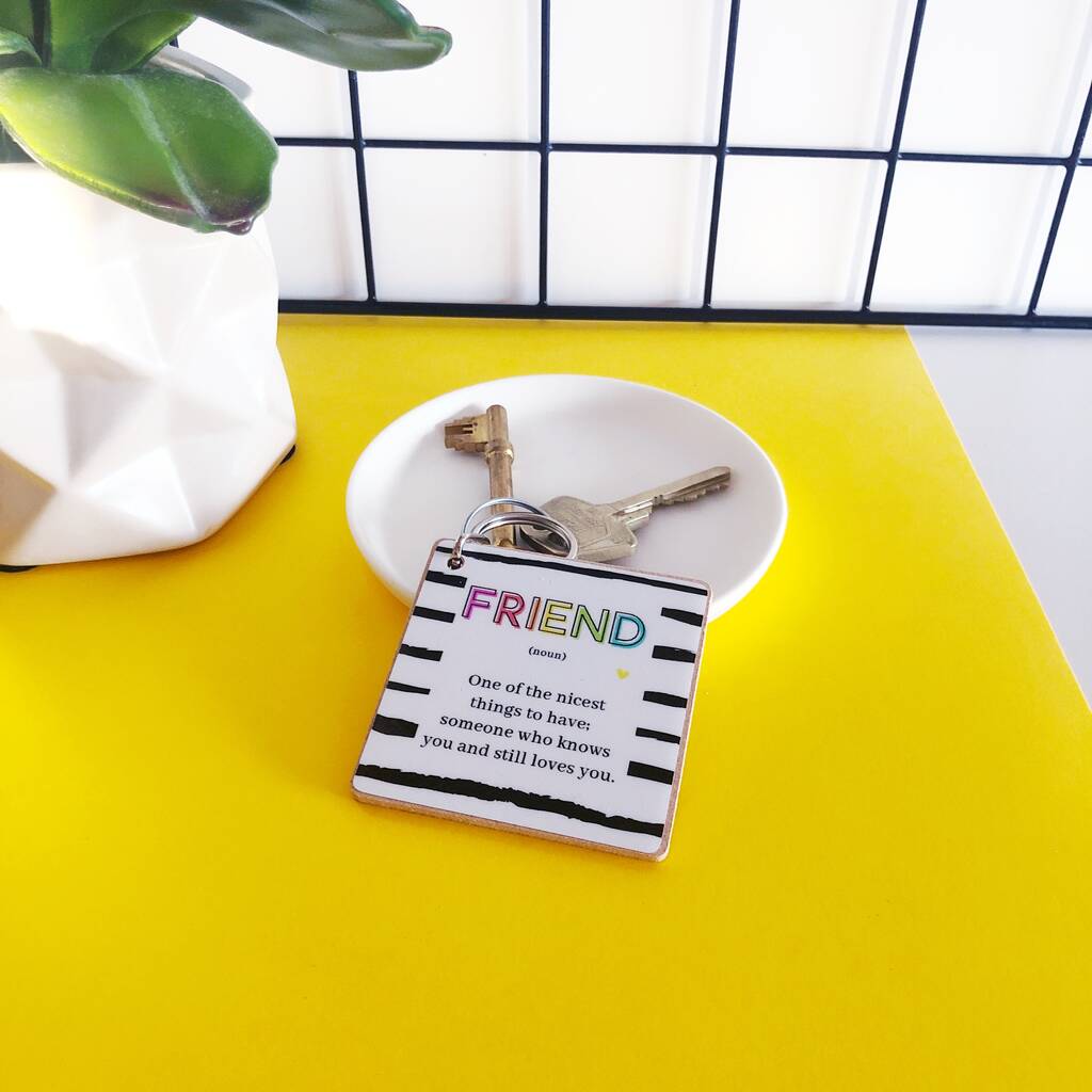 Image of Friend Keyring