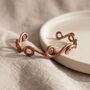 Handmade Twisted Copper Cuff Bracelet, thumbnail 7 of 7