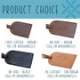 Personalised Faux Leather Luggage Tag, thumbnail 4 of 9