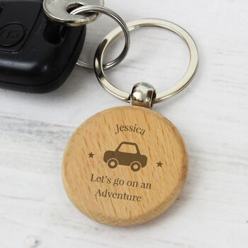 Personalised New Car Keyring, 4 of 4