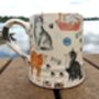 Tankard Mug In Cats And Kittens Design, thumbnail 6 of 8