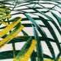 Green And Yellow Tropical Fern Leaves Cushion Cover, thumbnail 6 of 7
