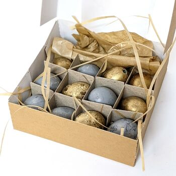 Decorative Natural Quails Eggs, Box Of 12, 12 of 12